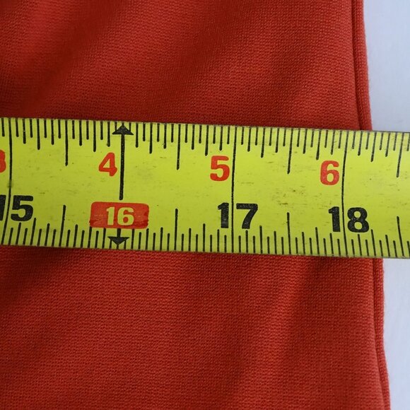 Talbots Rust Sleeveless Sheath Dress Women Size 6 Pockets Exposed Zipper Closure - Picture 8 of 9